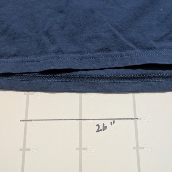 Hellbent Brewing T Shirt Mens M Blue Beer Crew Neck Short Sleeve Brewery - Picture 8 of 8